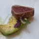 Tunfisch Vorspeise im Ortega Fish Shack Bar Restaurant in Wellington Neuseeland